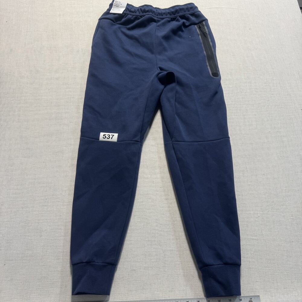 Nike Fleece Joggers Men Sz XS Blue Brand New - Picture 2 of 9